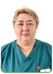 Мурзашева Жанат участковая медсестра