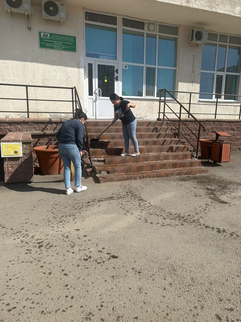 Субботник ЦСЗ Жагалау 11.05.2024