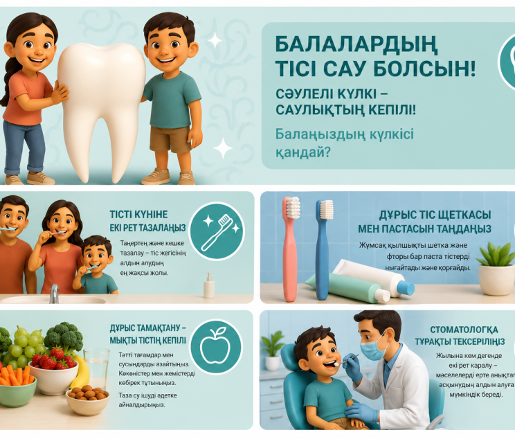 Здорова улыбка, здоровые зубы!-kz